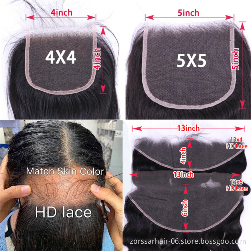 Wholesale Virgin Brazilian Hair Weave Vendors, 100% Brazilian Human Hair Grade 9A Virgin Hair Extension Bundles With Closure